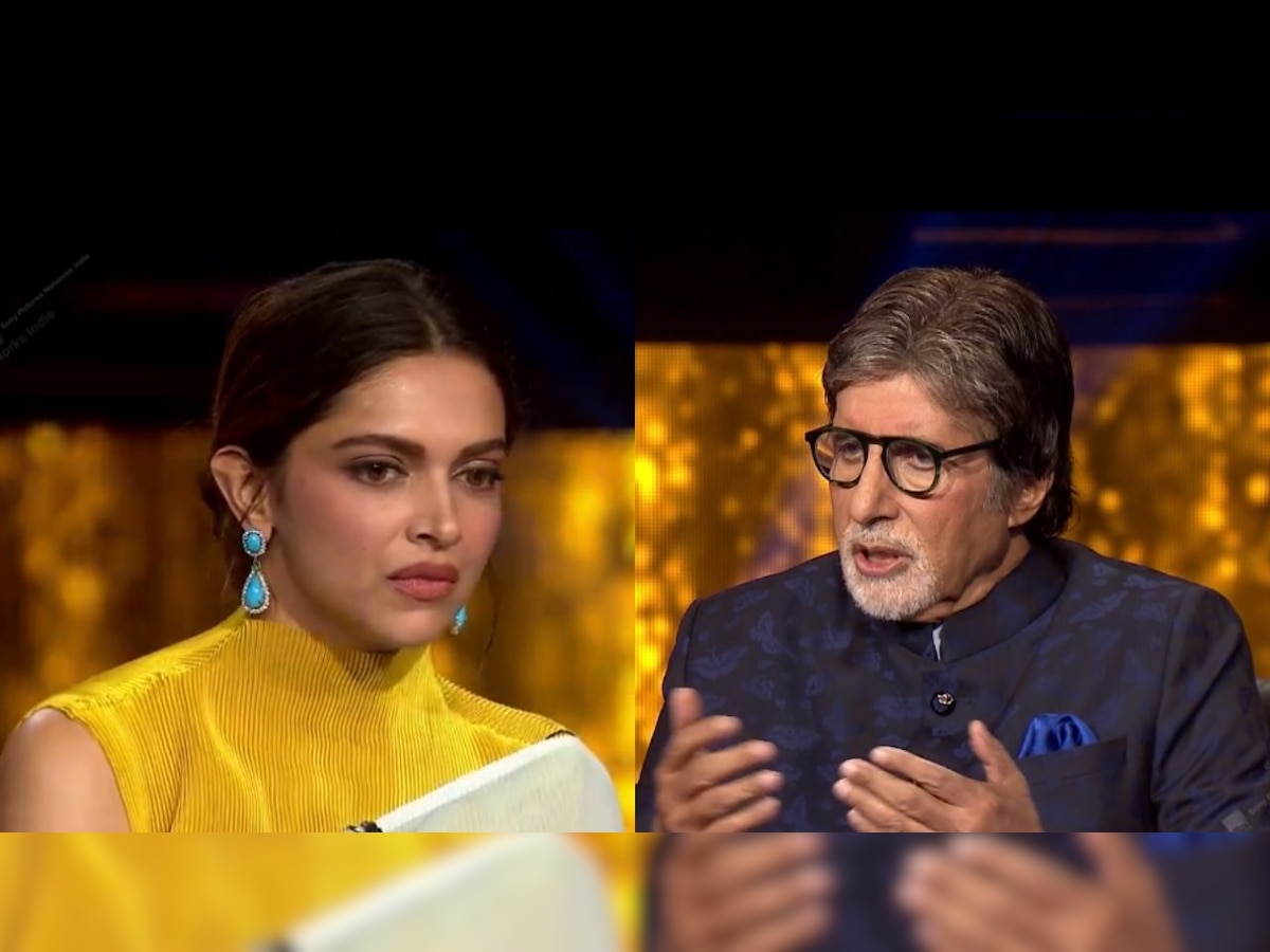 'Didn't feel like living anymore': Deepika Padukone opens up to Amitabh Bachchan about her depression on 'KBC 13'