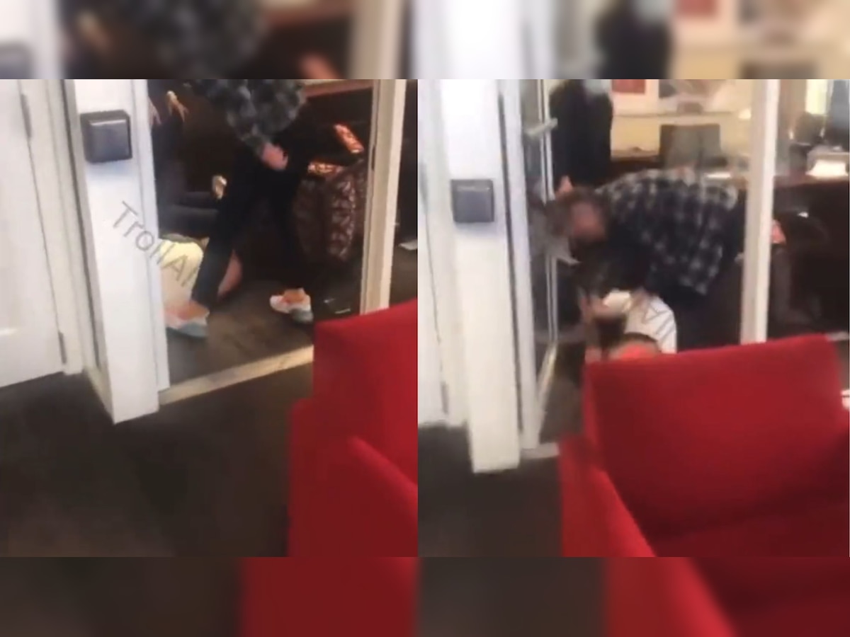 Woman crashes job interview of sister, thrashes her for affair with her husband - WATCH viral video here