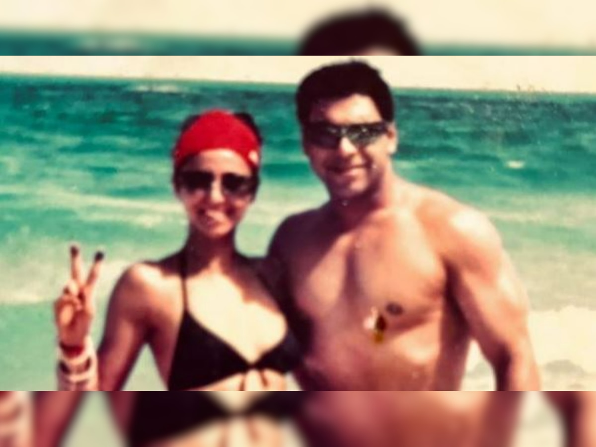 Gautami Kapoor shares unseen honeymoon photo with Ram Kapoor, takes internet by storm with her bikini top avatar