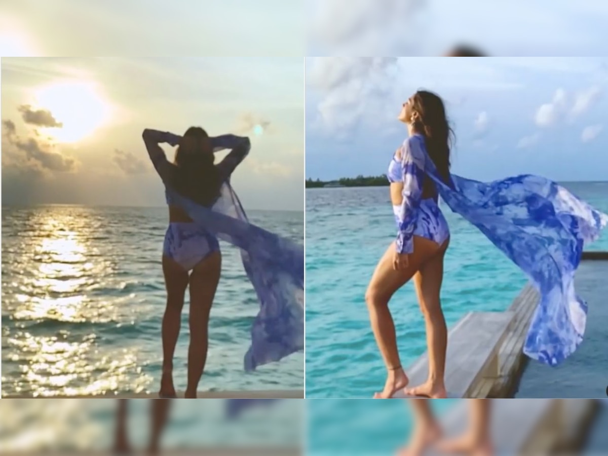 Dhoni Ka Sex Video - Sara Ali Khan shares exotic video from her Maldives trip, flaunts sexy  figure in lavender bikini - watch