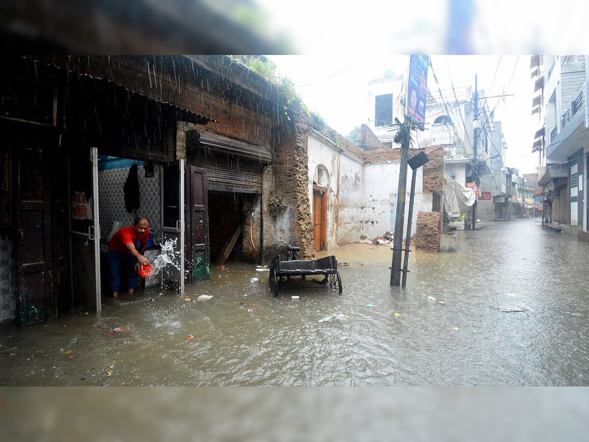 IMD issues red alert in UP as heavy rains lash state; schools, colleges shut for two days