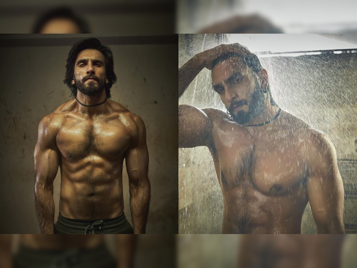 Ranveer Singh's washboard abs in latest photos will make you go weak in ...