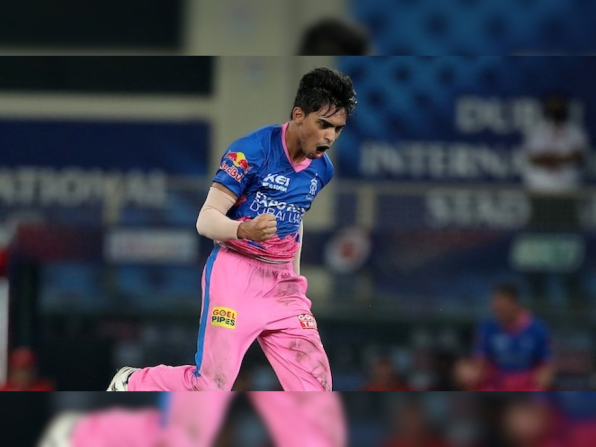 IPL 2021: Kartik Tyagi defends 4 runs in final over as Punjab Kings gift a win to Rajasthan Royals