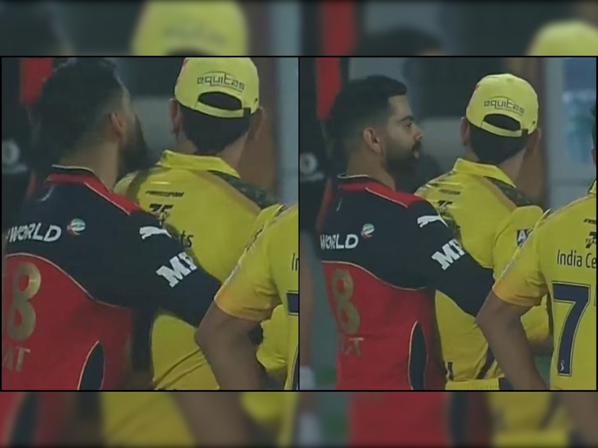 From chatting before toss to hug after match - Virat Kohli, MS Dhoni's 'bromance' got netizens talking