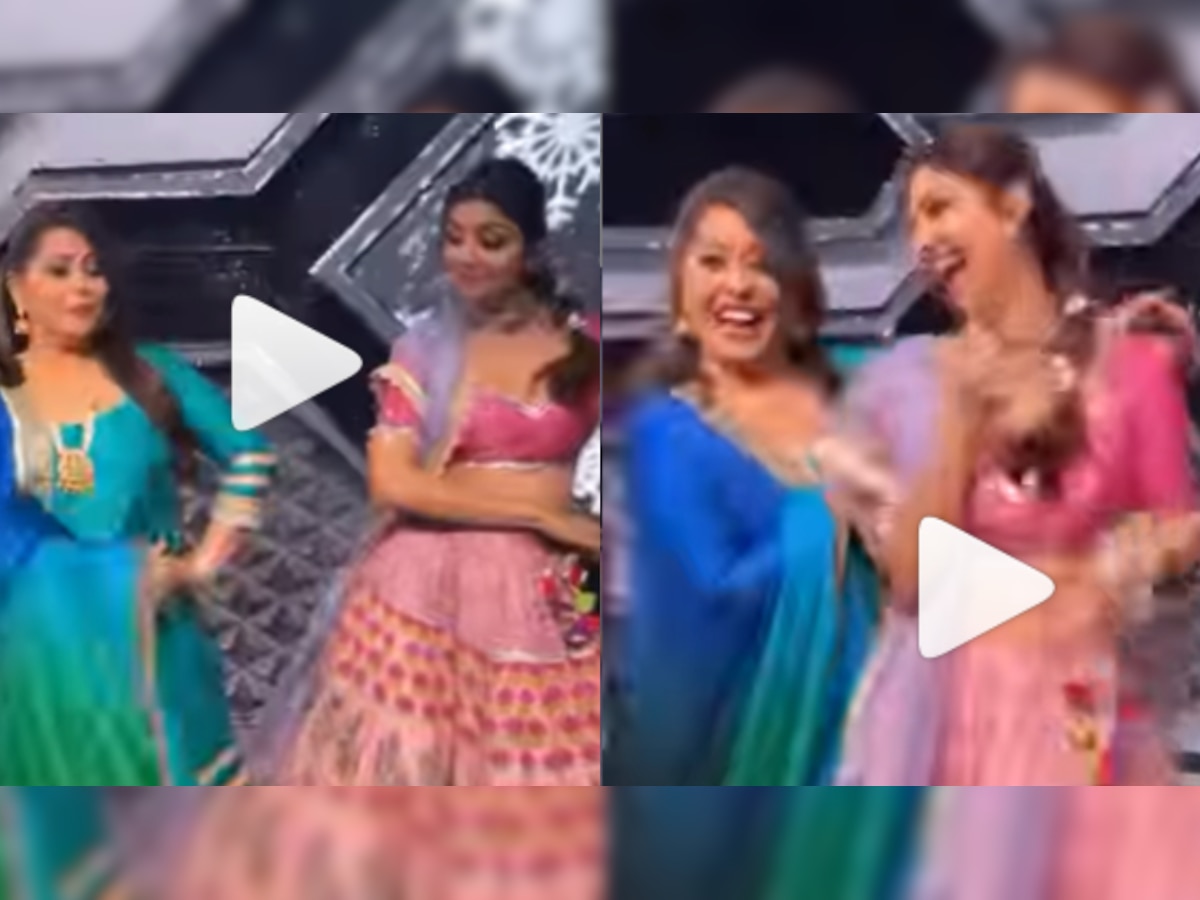 Shilpa Shetty Heroine Ka Total Fucking Video - Shilpa Shetty has a hearty laugh with Geeta Kapoor as they dance to viral  song 'Manike Mage Hithe' - WATCH
