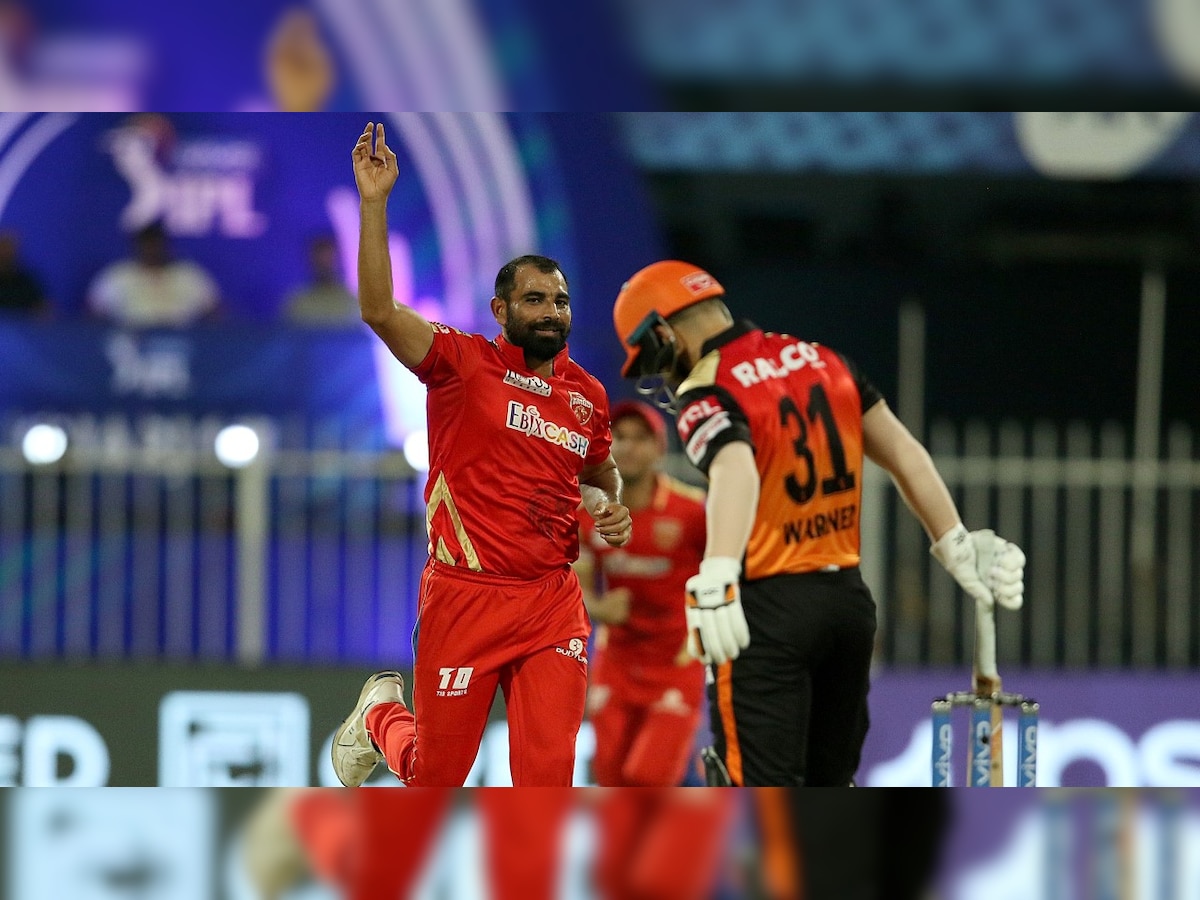 IPL 2021: 2 wickets in two overs! Shami dismisses Warner, Williamson as PBKS storm back