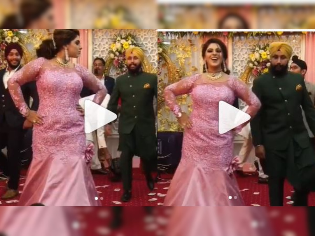 Bhabhi-Devar ka dhaansu dance! Bride burns the dance floor with brothers-in-law - WATCH viral video here