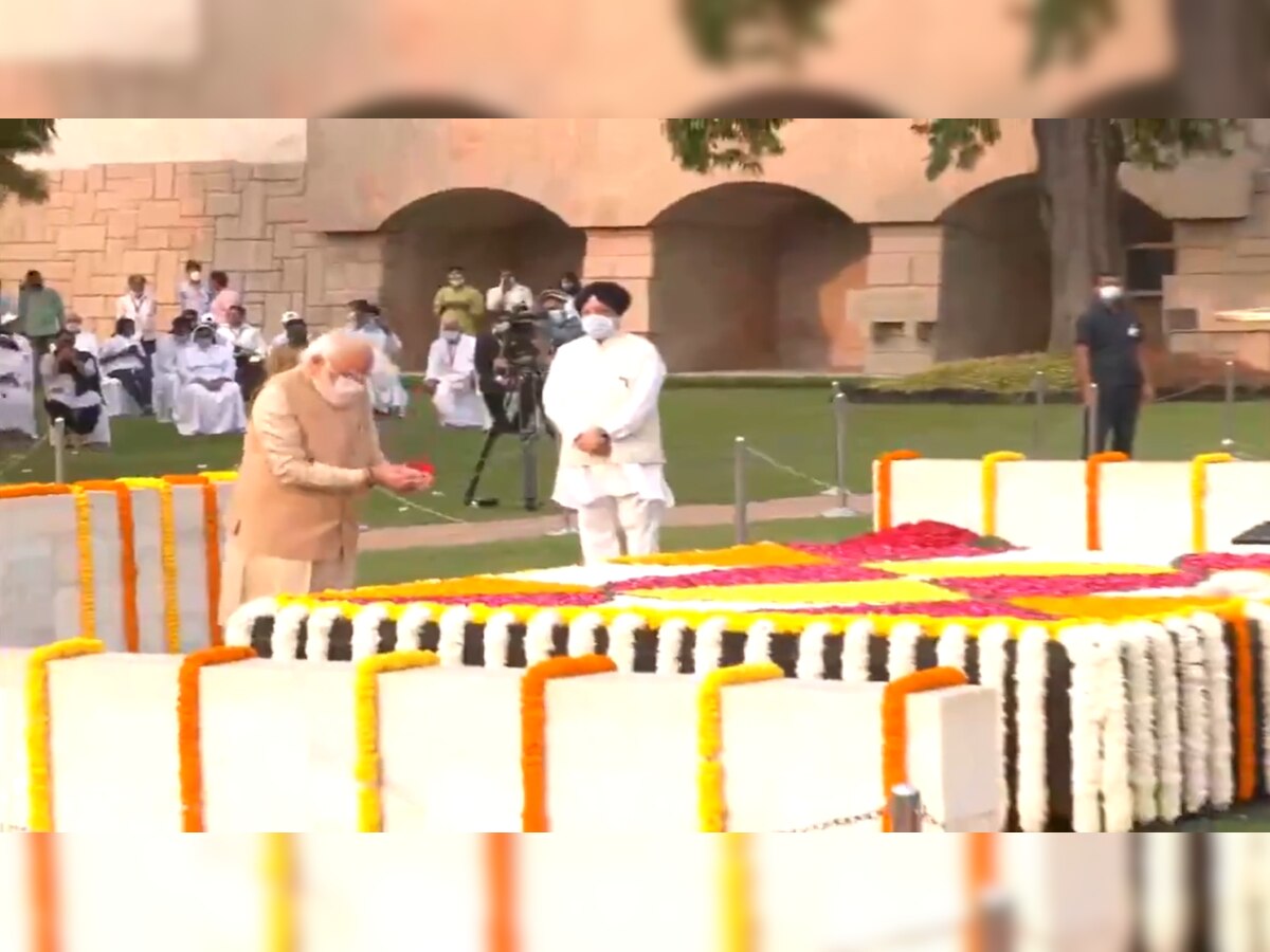Gandhi Jayanti 2021: PM Modi pays tribute to Mahatma Gandhi on 152nd birth anniversary