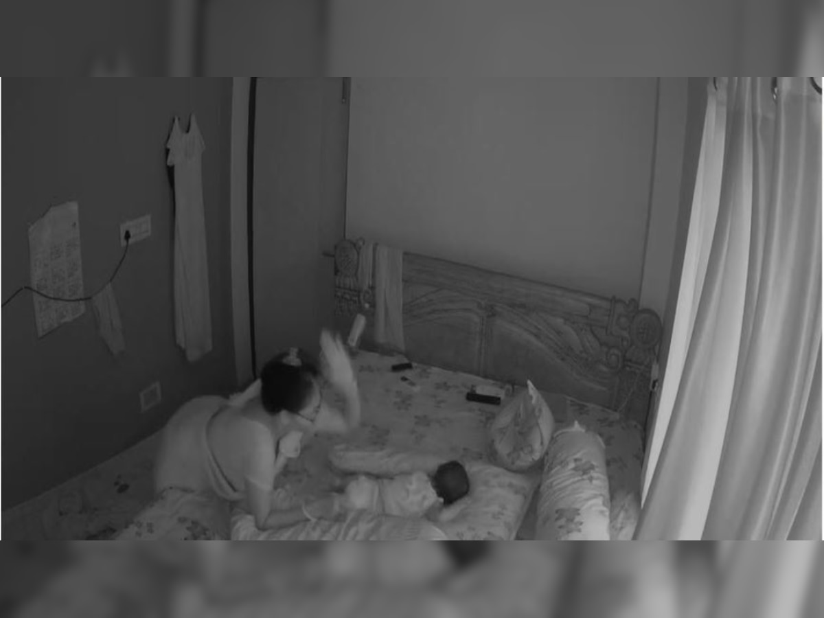 Shocking! 10-month-old baby brutally beaten up by nanny in West Bengal, act caught on camera