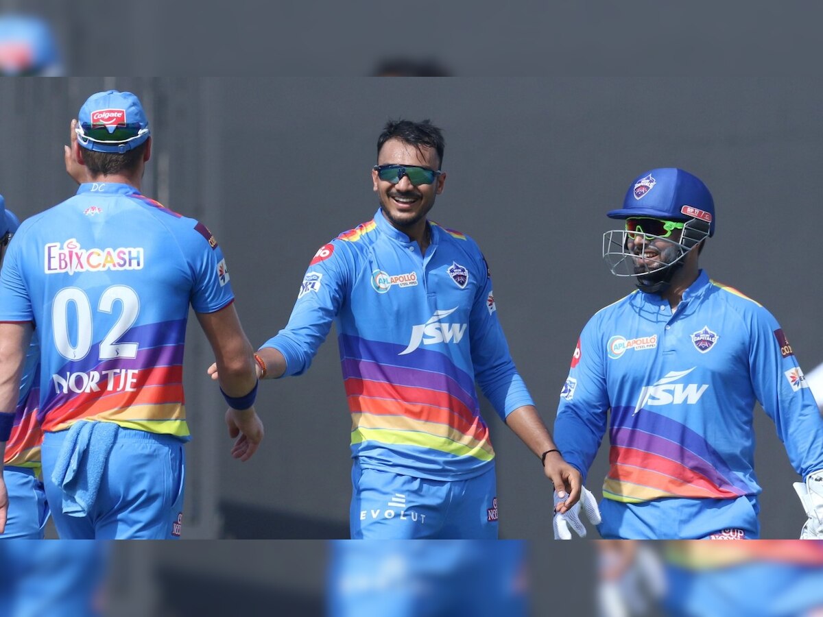 'Haanikarak Bapu': Twitterati erupt as Axar Patel hurts MI with three wickets