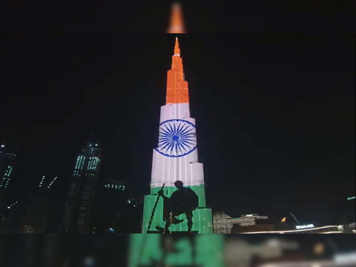 Burj Khalifa lit up with Mahatma Gandhi’s image as tribute to mark his birth anniversary: Watch