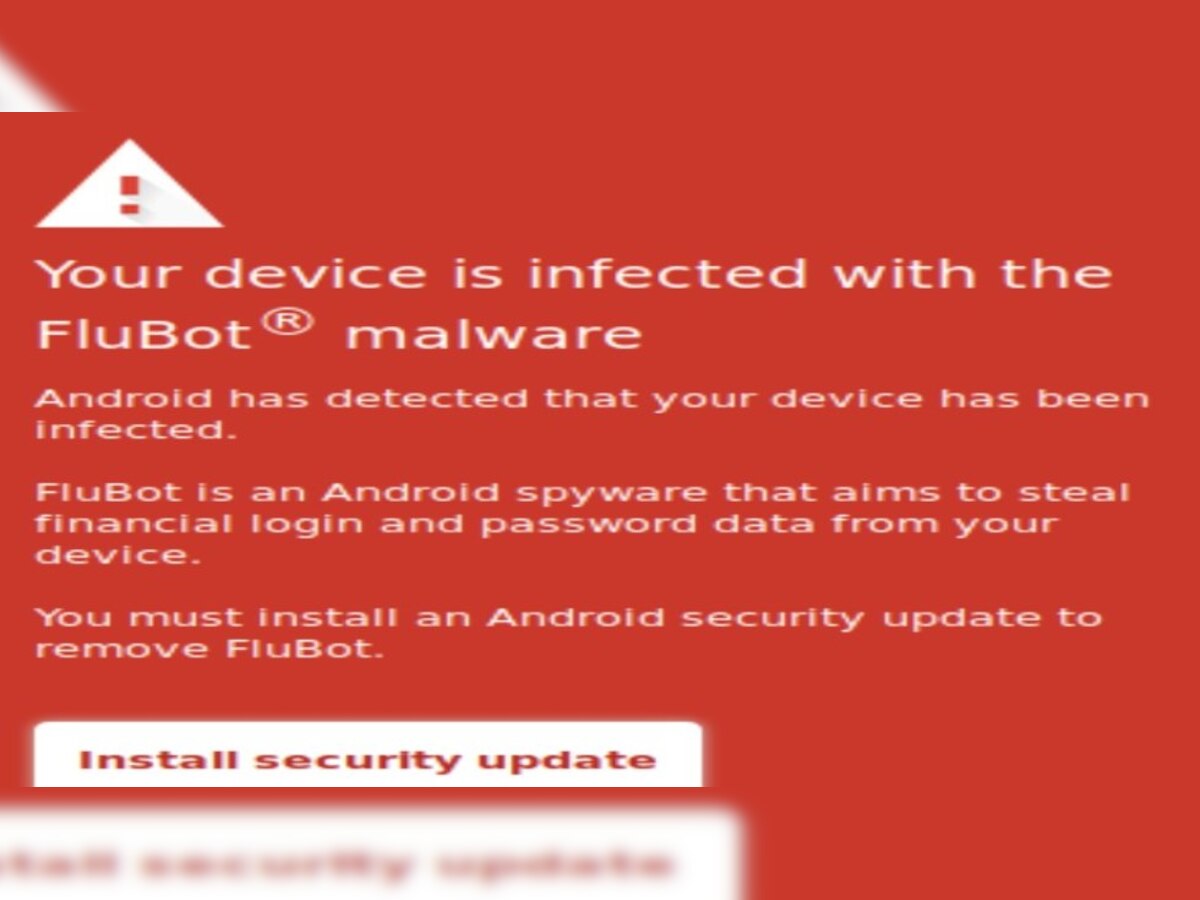 Beware of this FAKE security warning popping up on Android smartphones