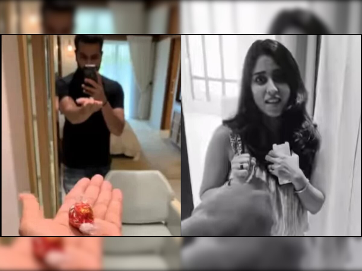 IPL 2021: Mumbai Indians skipper Rohit Sharma pranks wife Ritika - WATCH viral video