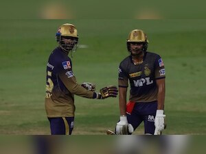 IPL 2021: KKR post the highest total of season at Sharjah as RR need 172 runs to win