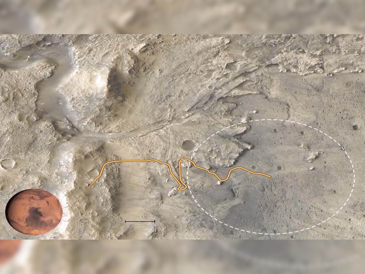 First images from Perseverance rover show existence of ancient river delta on Mars