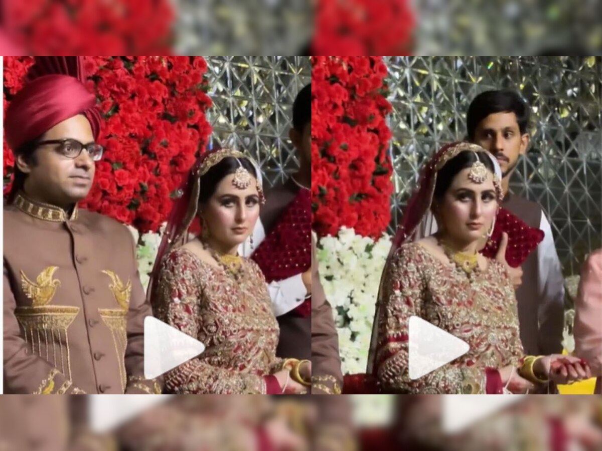 Dulhan ka gussa! Bride gets angry for THIS reason, does this on stage - WATCH viral video here