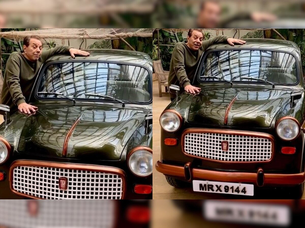 Viral! Dharmendra shares video of his beloved baby Fiat, netizens say 'you both are evergreen' - WATCH