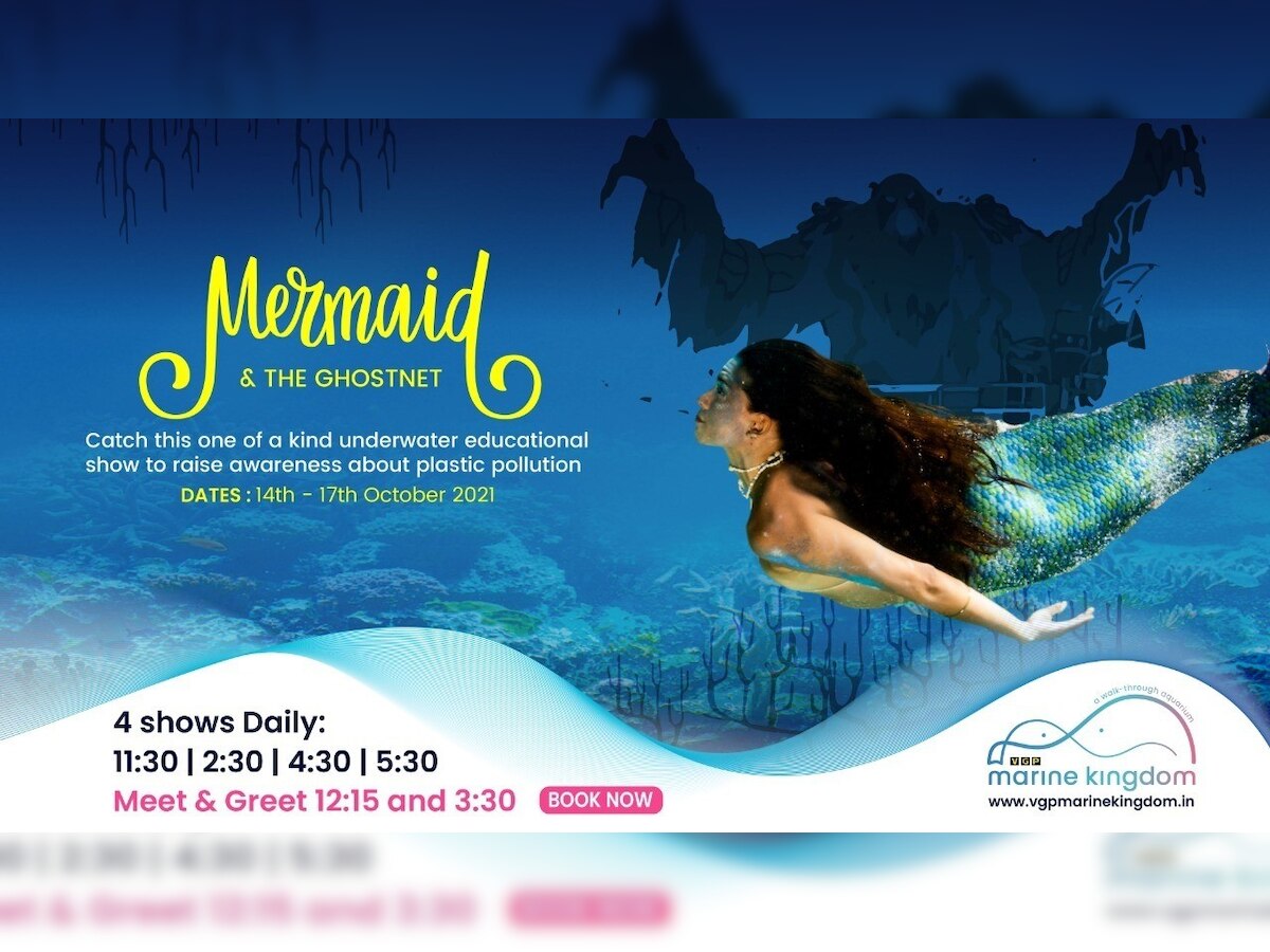 Mermaid & The Ghostnet: An edutainment underwater show