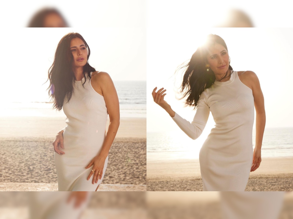 X Sex Katrina Kaif Katrina Kapoor - Katrina Kaif looks drop-dead gorgeous in white dress, burns up the internet  with her stunning pictures