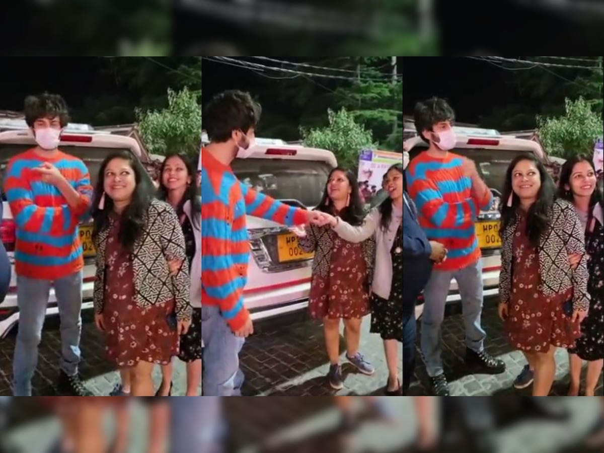 Girl expresses wish to touch Kartik Aaryan, actor has the sweetest response - WATCH VIDEO