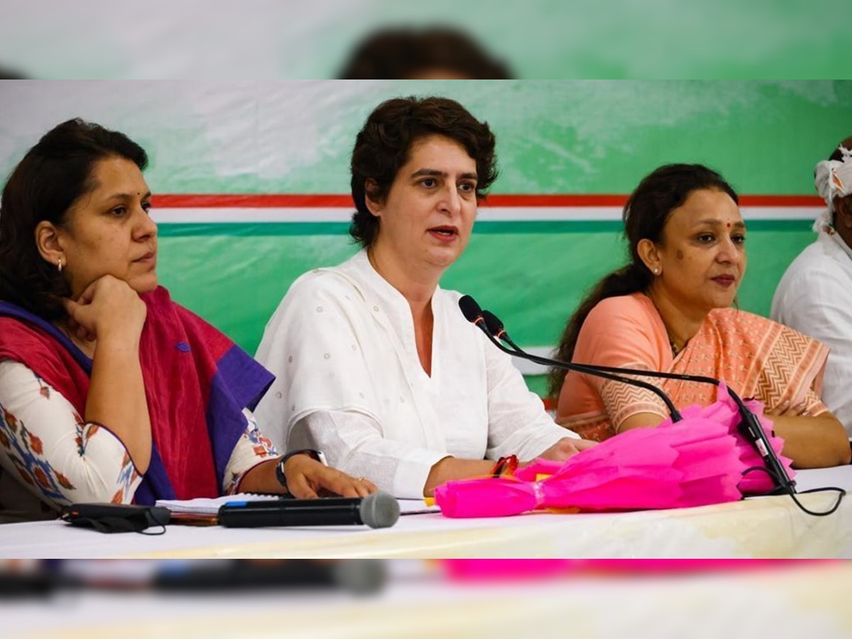 UP elections: Congress to give 40% tickets to women, announces Priyanka Gandhi Vadra