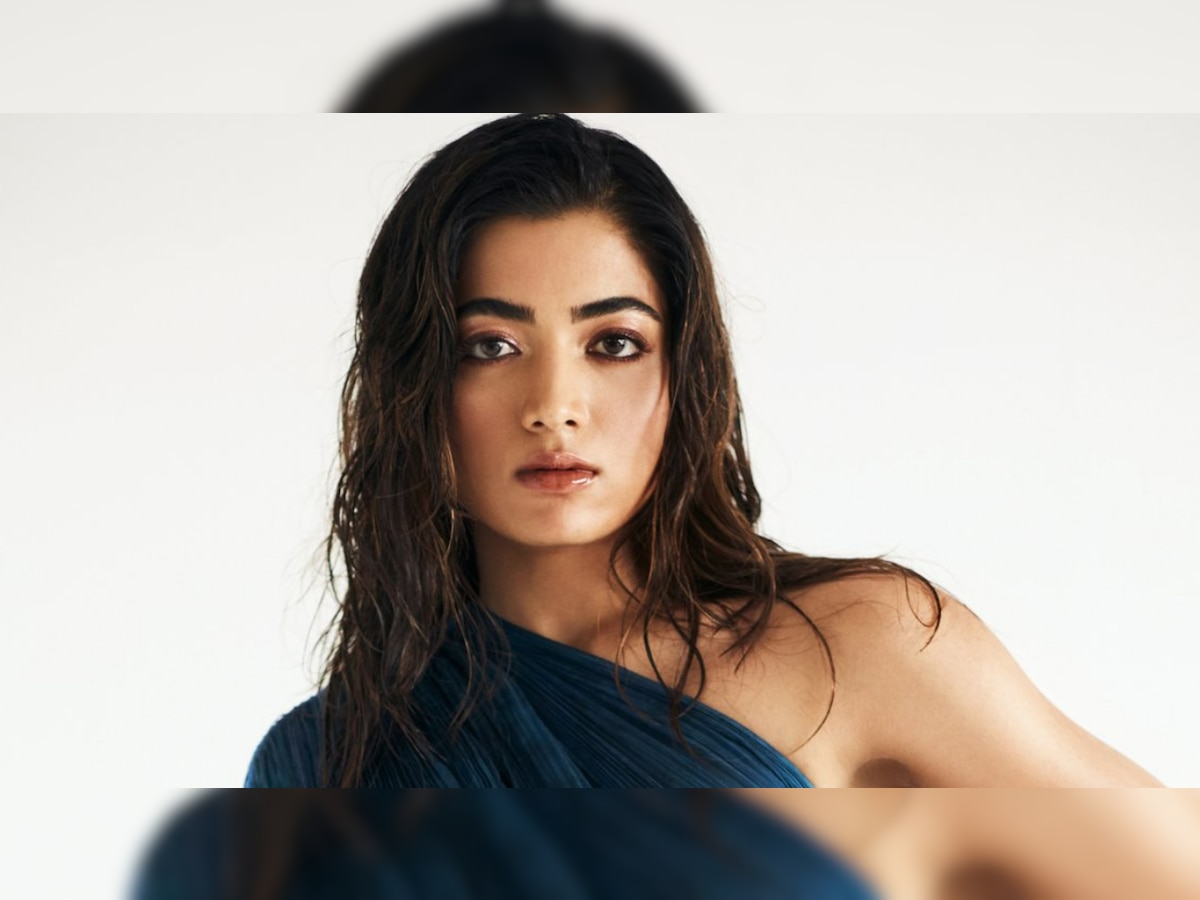 Rashmika Mandanna sets temperatures soaring in sexy one-shoulder dress with  thigh-high slit