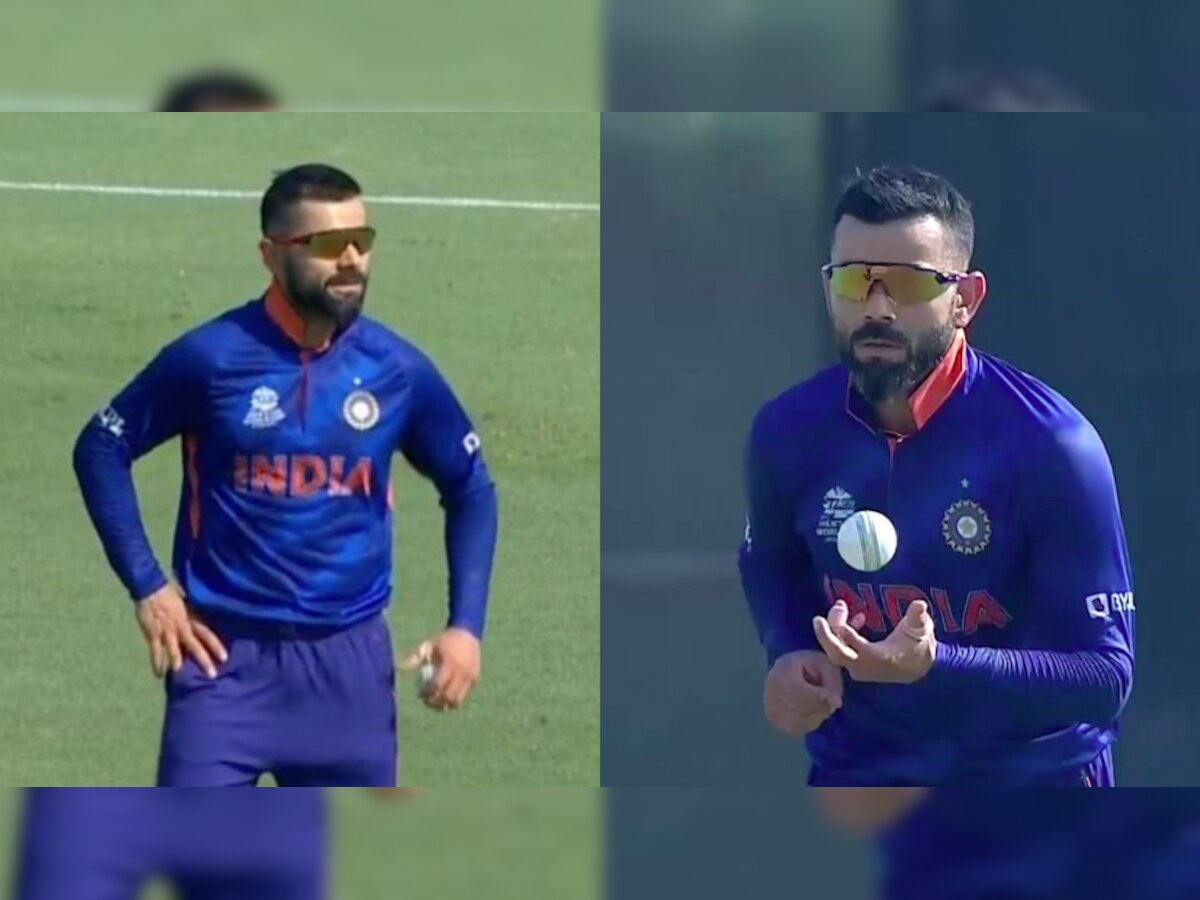 Watch: Virat Kohli bowls medium pace against Australia in warm-up match, fans say 'India have found the all-rounder'