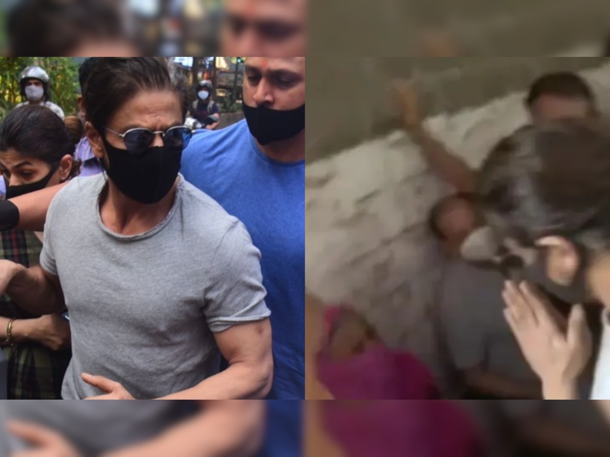 Shah Rukh Khan greets crowd with folded hands outside Arthur Road Jail, wins over Twitter - WATCH viral video