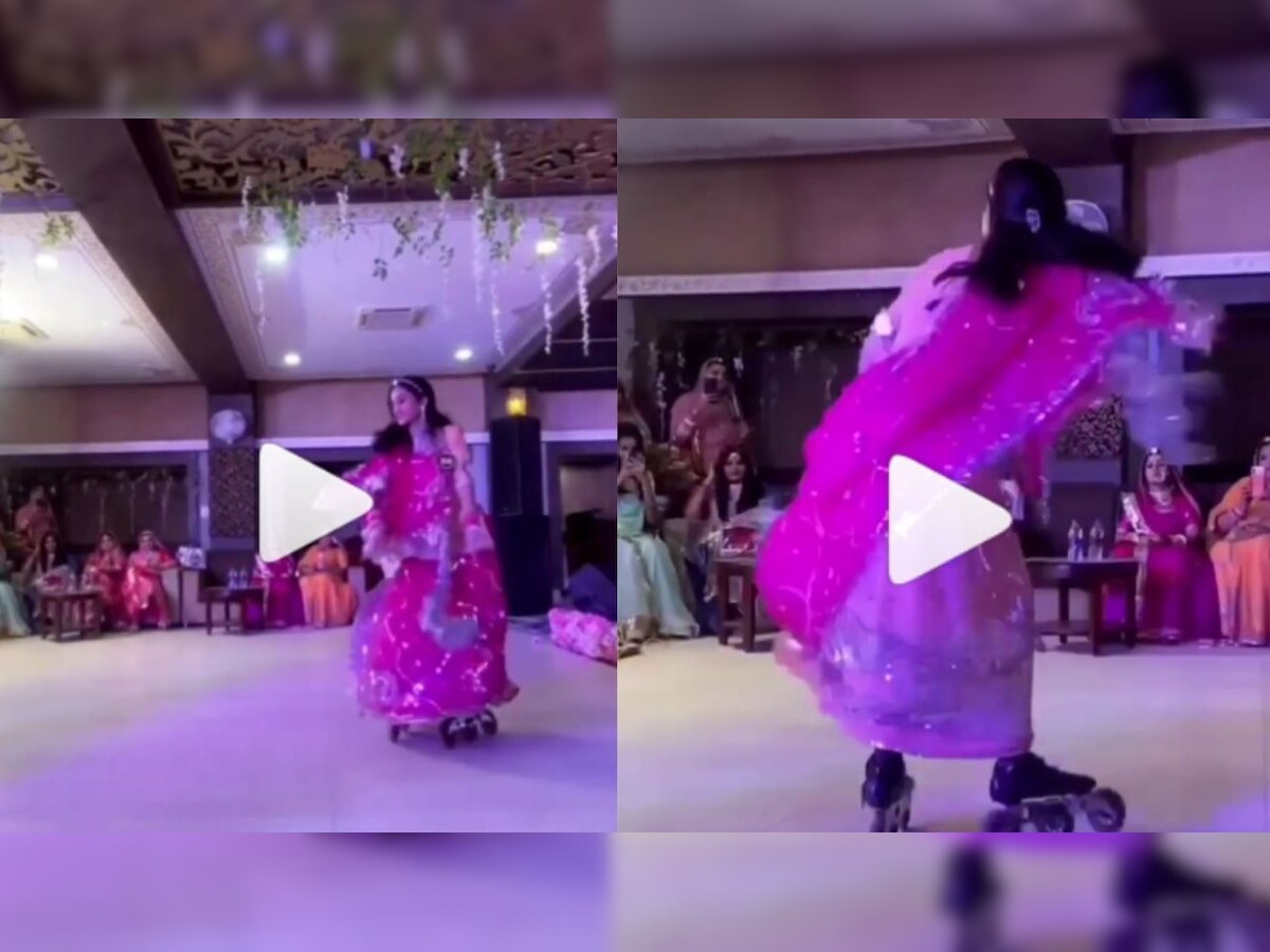 Woman performing folk dance on rollerblades wins the Internet - WATCH video