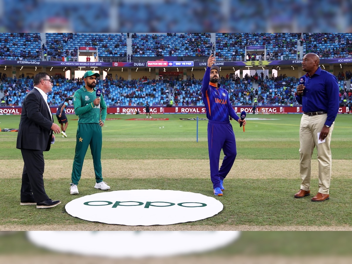 T20 World Cup 2021: Pakistan skipper Babar Azam wins toss, opts to bowl first against India