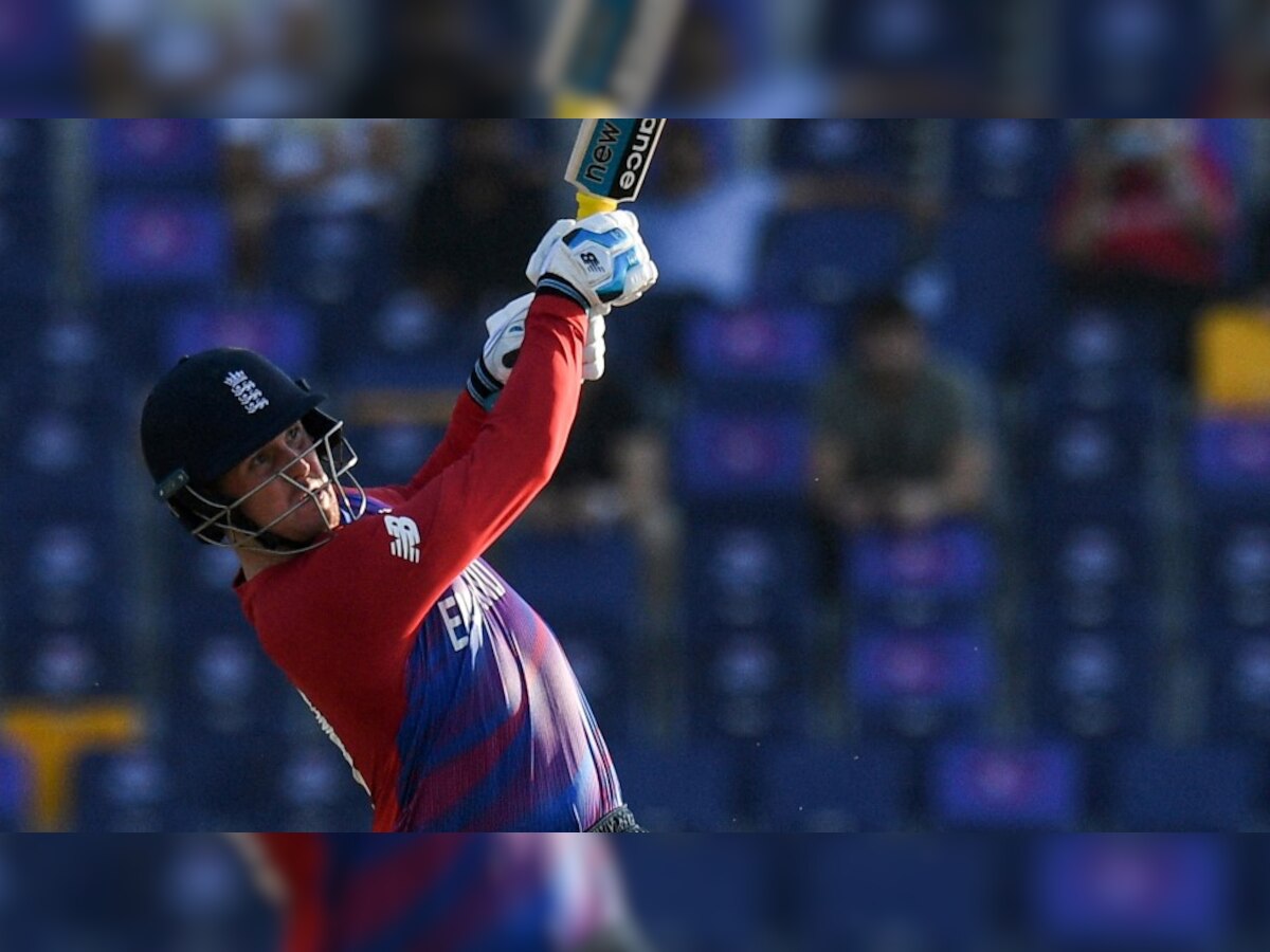 Watch: Jason Roy hits 'Jurassic six' against Bangladesh during a match-winning innings