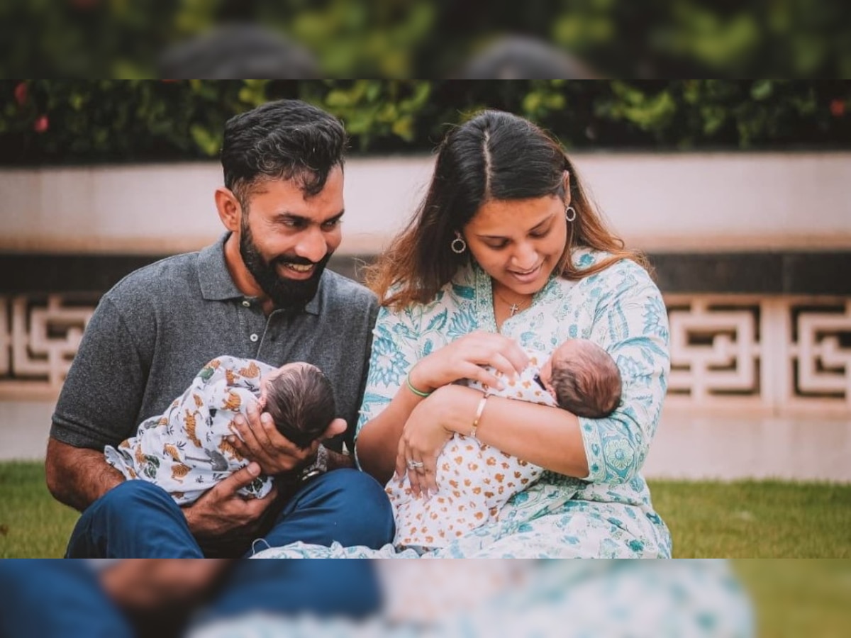 Dinesh Karthik and Dipika Pallikal blessed with twin baby boys, pics inside