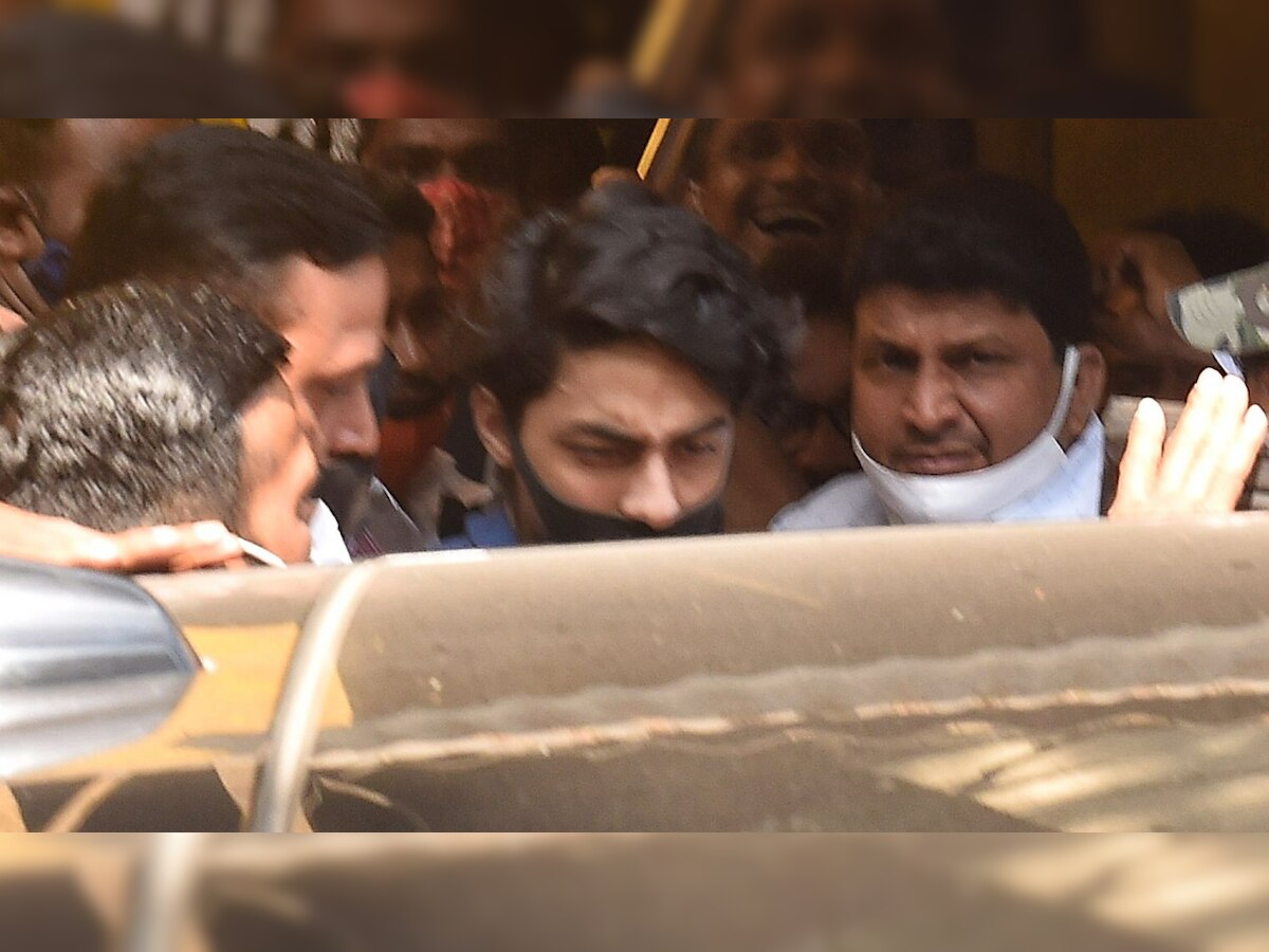 FIRST PHOTO: Shah Rukh Khan-Gauri Khan's son Aryan Khan walks out of Arthur Road Jail
