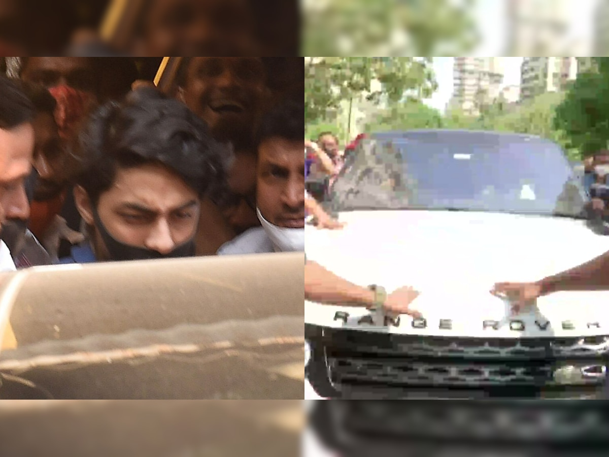 Shah Rukh Khan-Gauri Khan's son Aryan Khan reaches Mannat, photos go VIRAL