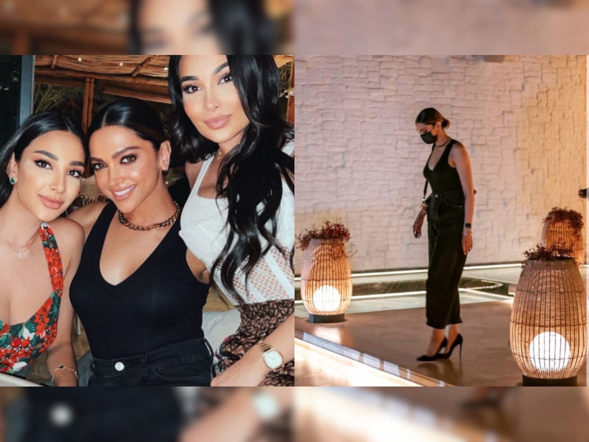 Deepika Padukone steps out for dinner with friends in Dubai wearing all-black outfit, pics go VIRAL