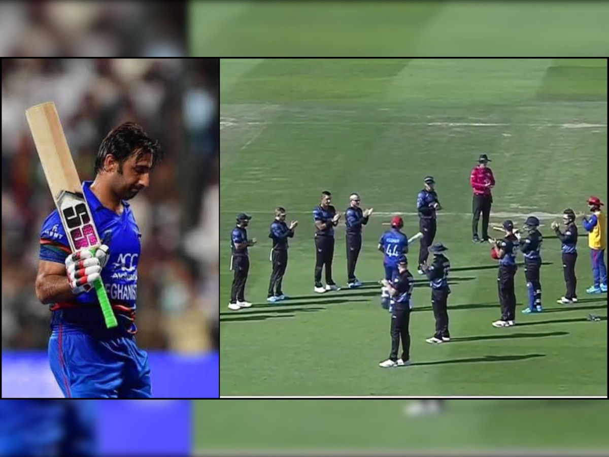 T20 World Cup: Afghanistan's Asghar Afghan Receives 'Guard Of Honour