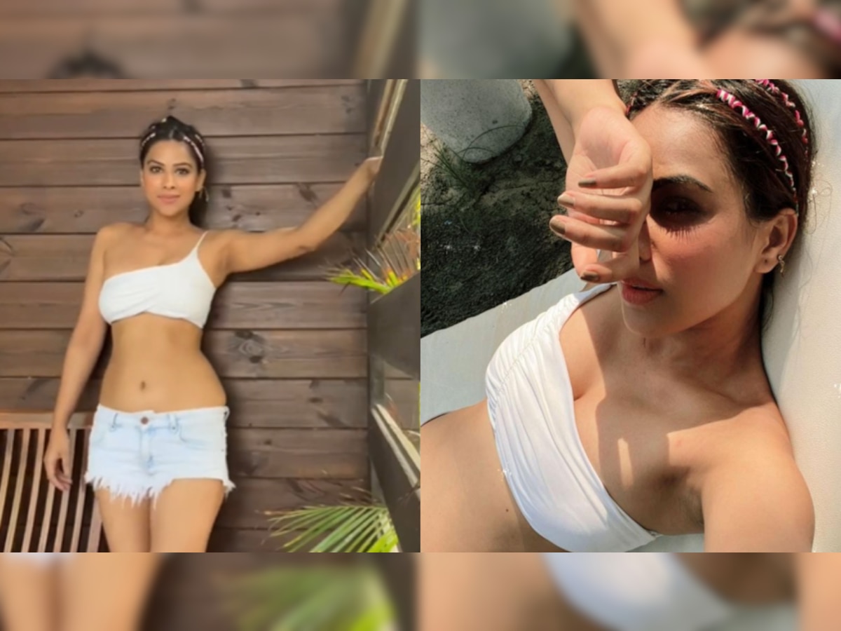 Manvi Nangi Sex Xxx - Nia Sharma sets internet on fire in sexy bralette and shorts, shares photos  of her Goa trip