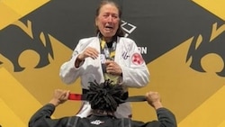 Meet Betty Broadhurst, who has received Jiu-Jitsu black belt at the age of 60
