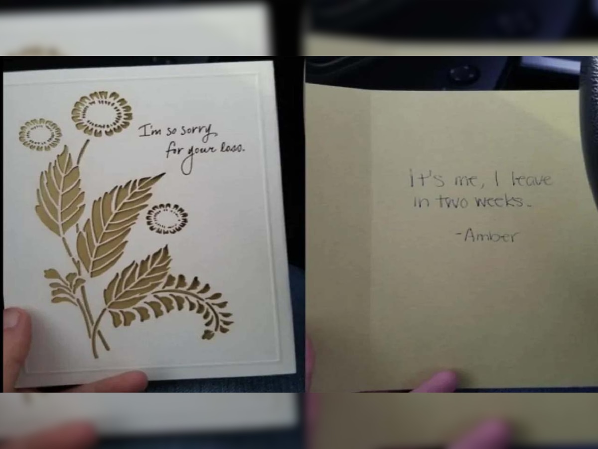 'Sorry for your loss': Woman's resignation letter to boss in form of bereavement card