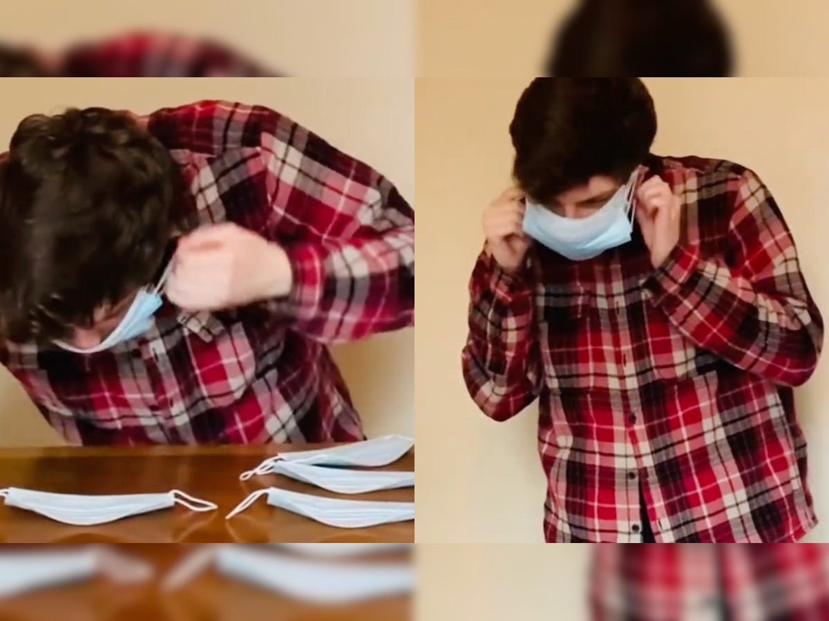 Boy wears 10 masks in 7.35 seconds, enters Guinness World Record - WATCH