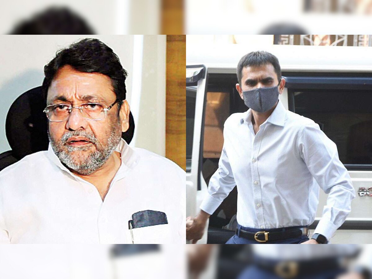 Nawab Malik calls Aryan drugs case 'farziwada', demands suspension of NCB officer Sameer Wankhede 