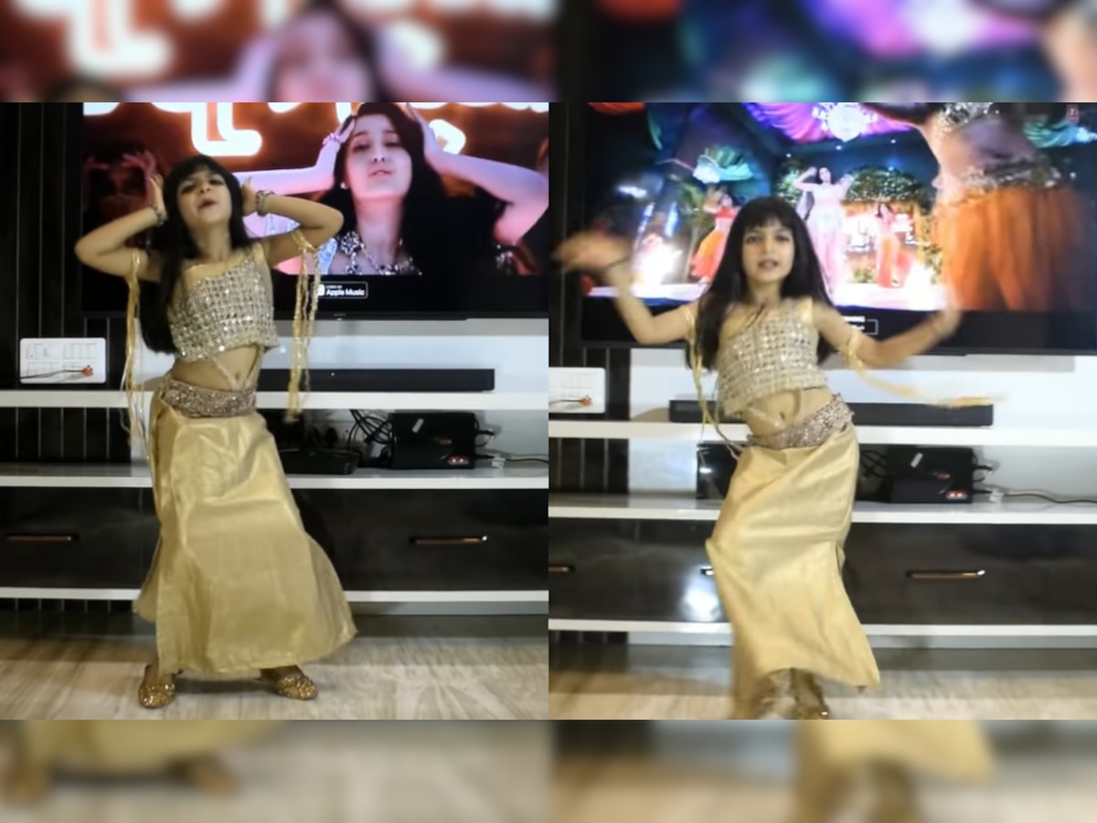 Viral: Little girl recreates Nora Fatehi's belly dancing moves from 'Kusu Kusu' - WATCH video