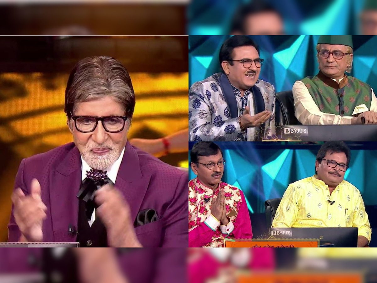 Amitabh Bachchan welcomes ‘TMKOC’ team on 'KBC 13' - WATCH