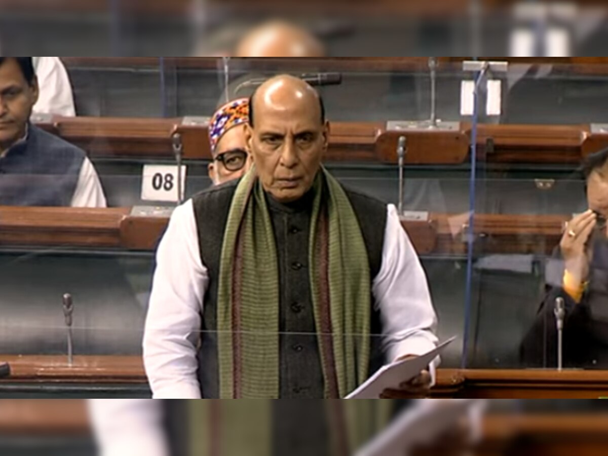 IAF chopper crash: Defence Minister Rajnath Singh briefs Parliament, says inquiry started