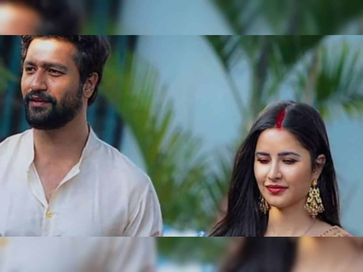 Vicky Kaushal और Katrina Kaif के घर हुई पूजा, VIRAL हो रहा है ये वीडियो