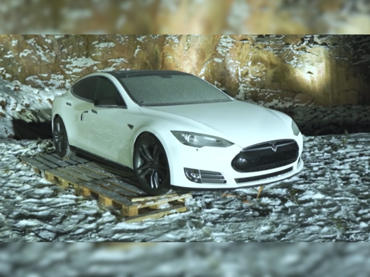 Man blows up his Tesla after he was told repairs will cost Rs 17 lakh - WATCH viral video