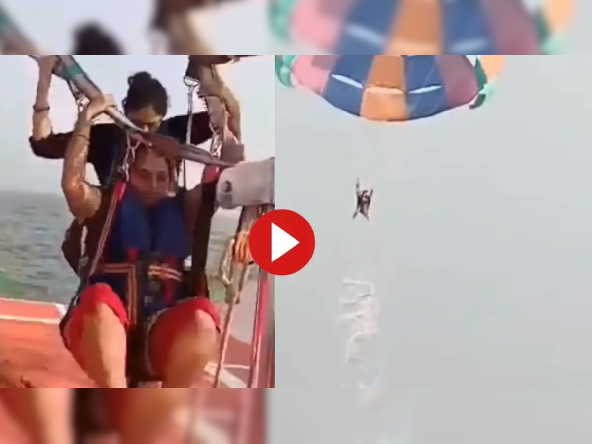 'Aasman se gire' Parasailing turns nightmare as women plunge into sea