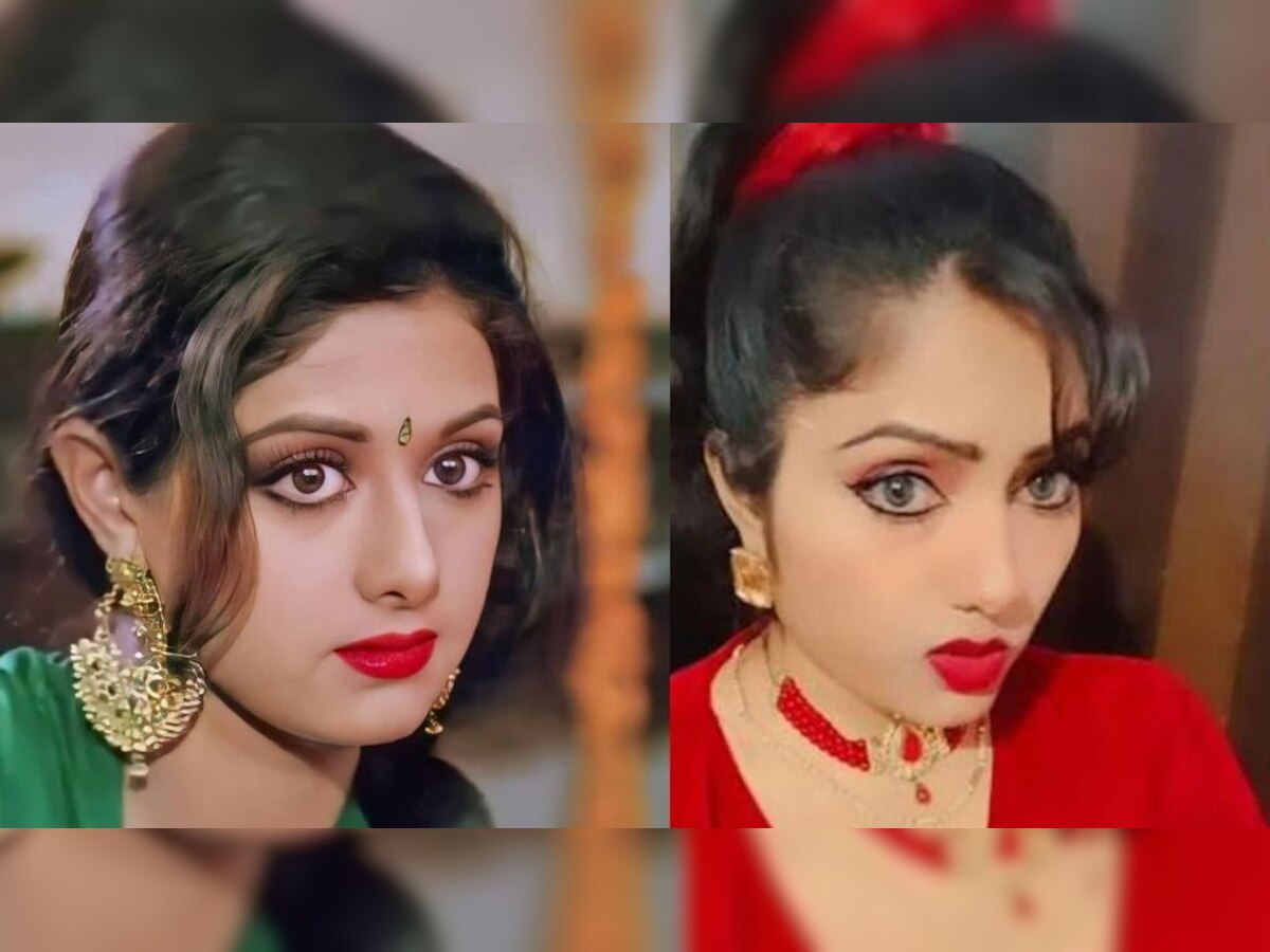 VIDEO: Sridevi की हमशक्ल बताई जा रही है ये लड़की, डायलॉग्स बोलकर मचाई हलचल