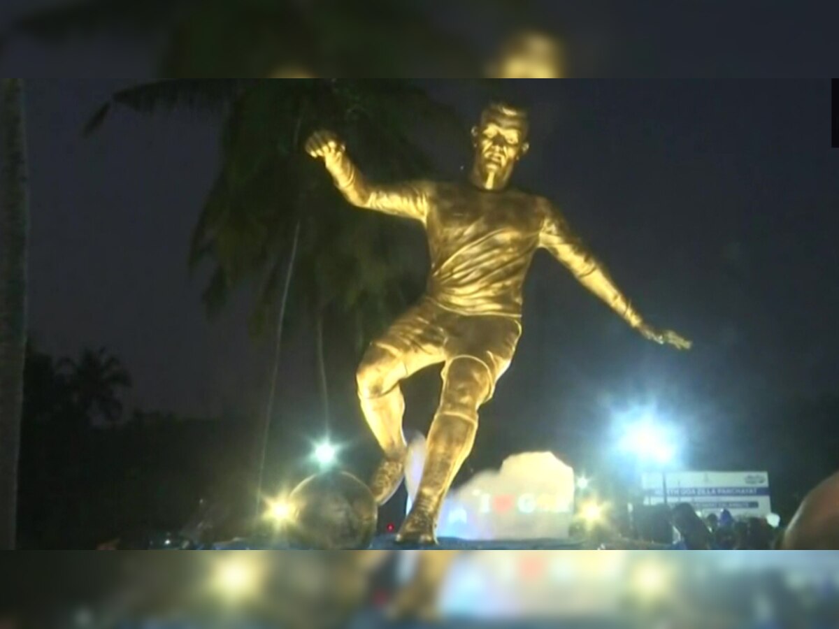 Manchester United star Cristiano Ronaldo's statue installed in Goa for THIS reason