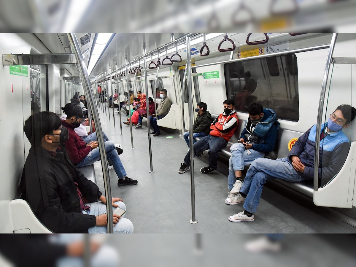 Delhi yellow alert: Passengers in metro restricted to 200 per 8-coach train